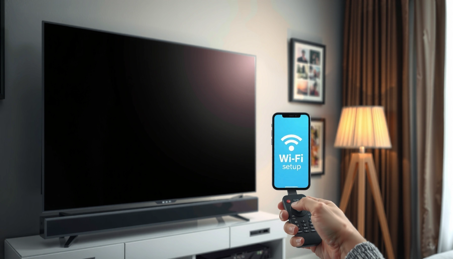 Step-by-step guide for connecting WiFi to a Smart TV for seamless streaming.