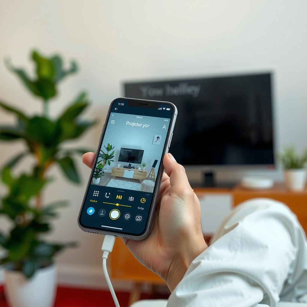 Wired Adapter - how to connect ijoy projector to iphone