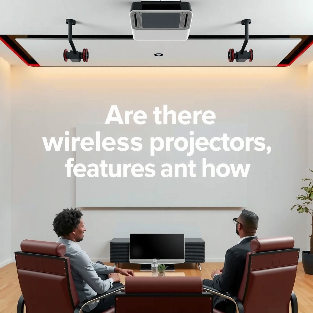 Wireless Projectors - are there wireless projectors