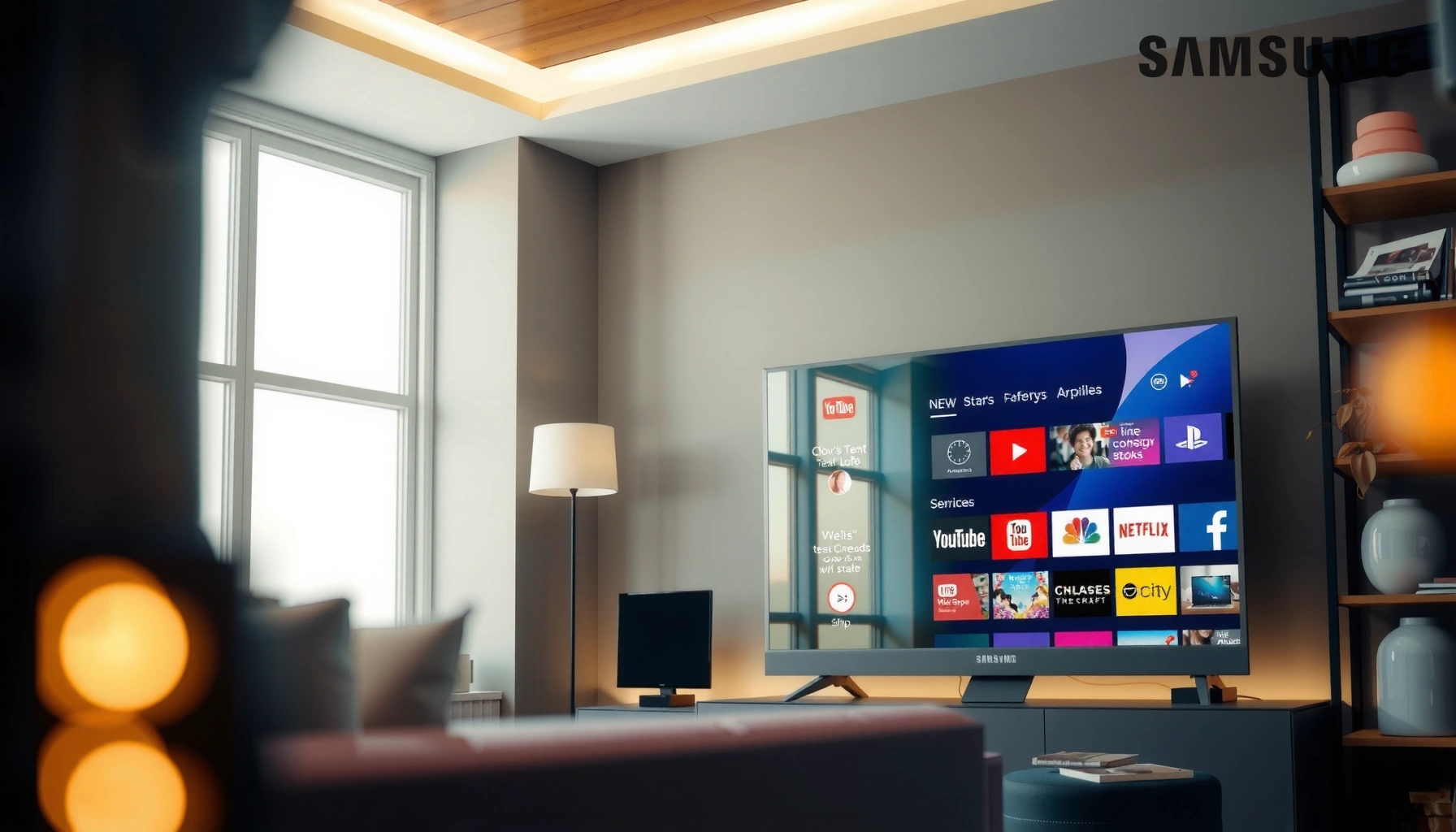 Guide on accessing YouTube on a Samsung Smart TV