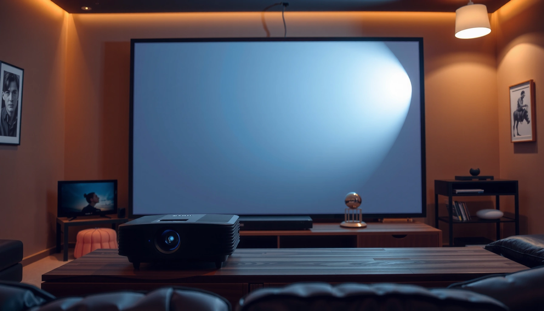 A 4K projector showcasing its price and features in 2026 market analysis
