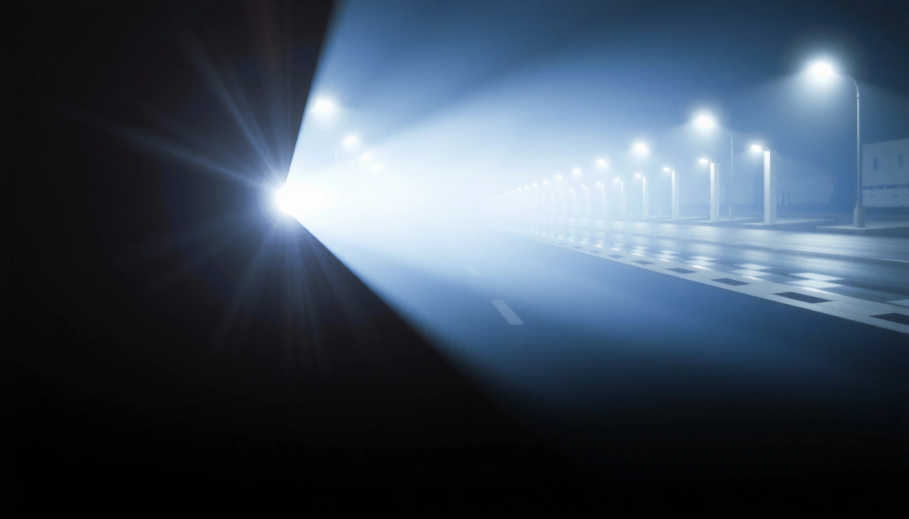 Visual representation of how far 5000 lumens can shine in real-world scenarios.