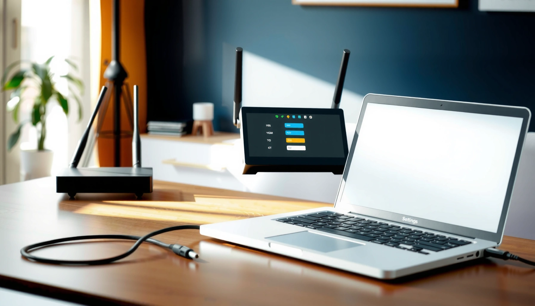 Step-by-step guide on how to access router settings for network management.