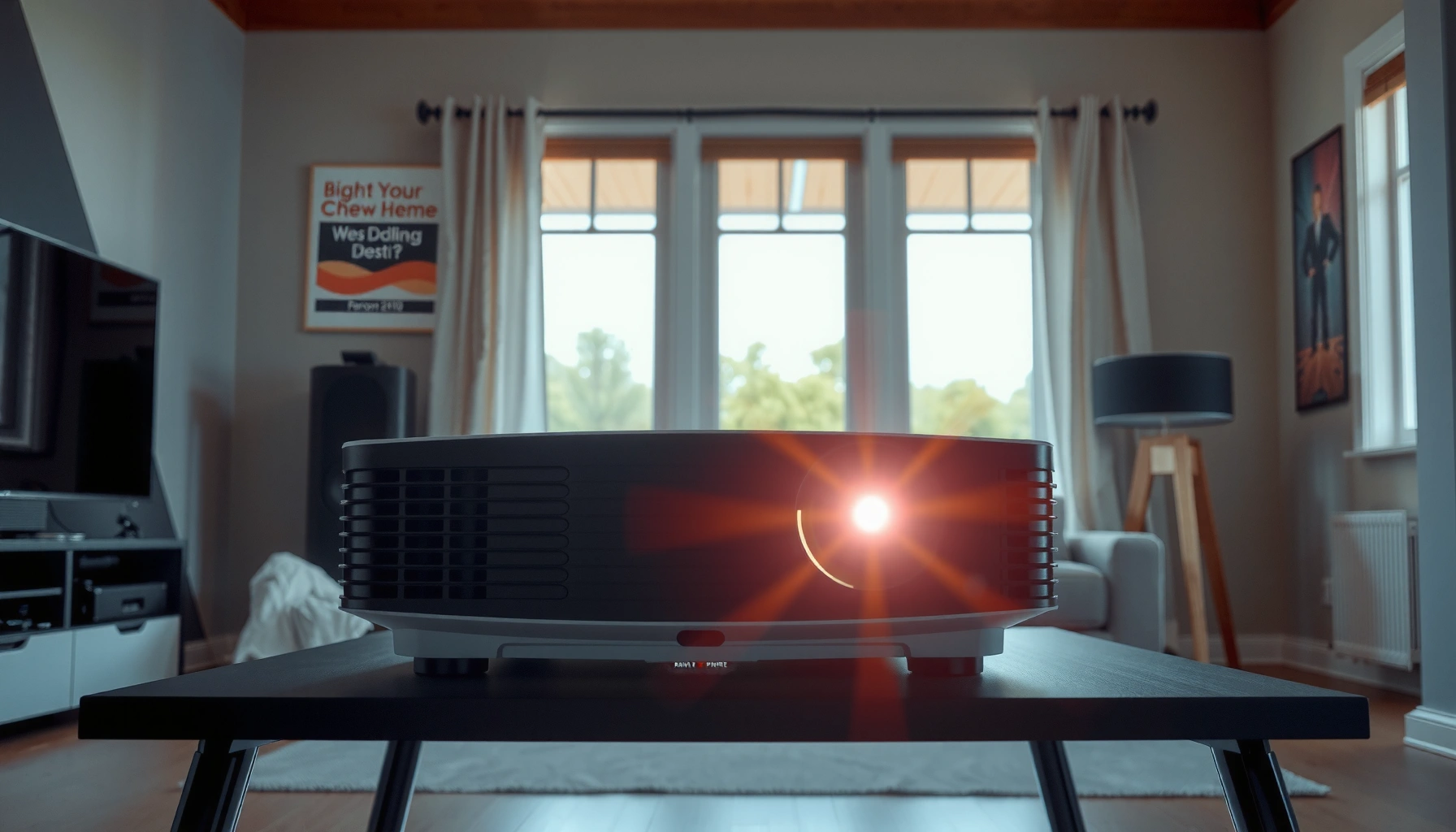 Guide on how to adjust brightness settings in a projector for optimal viewing experience.