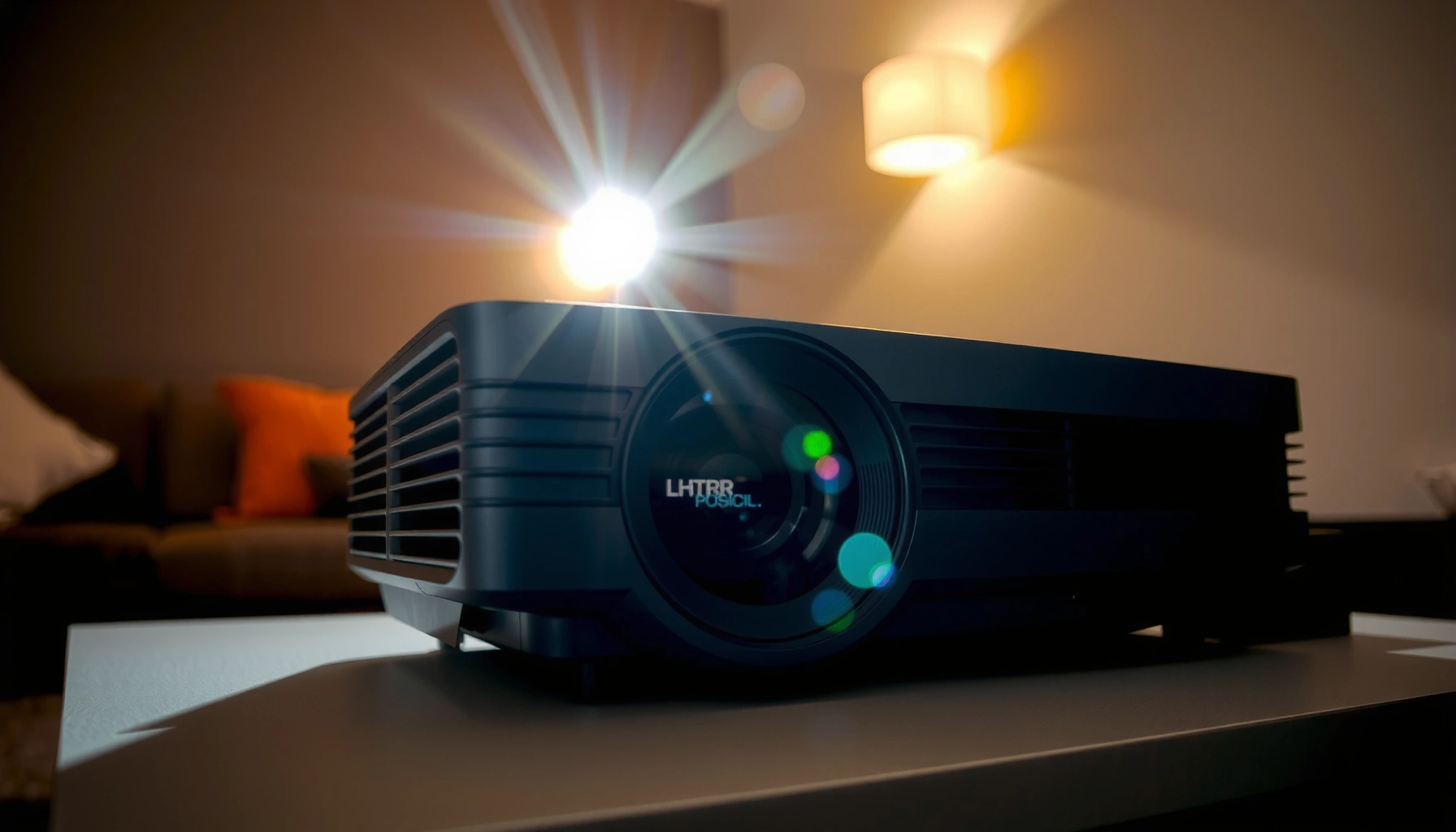 Step-by-step guide on how to adjust focus on a projector for optimal image clarity.