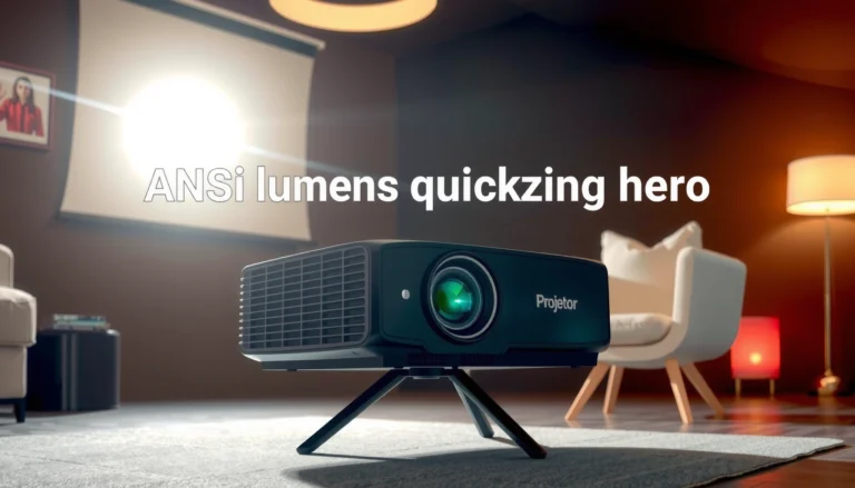 Guide on how much ANSI lumens are needed for projectors and screens.