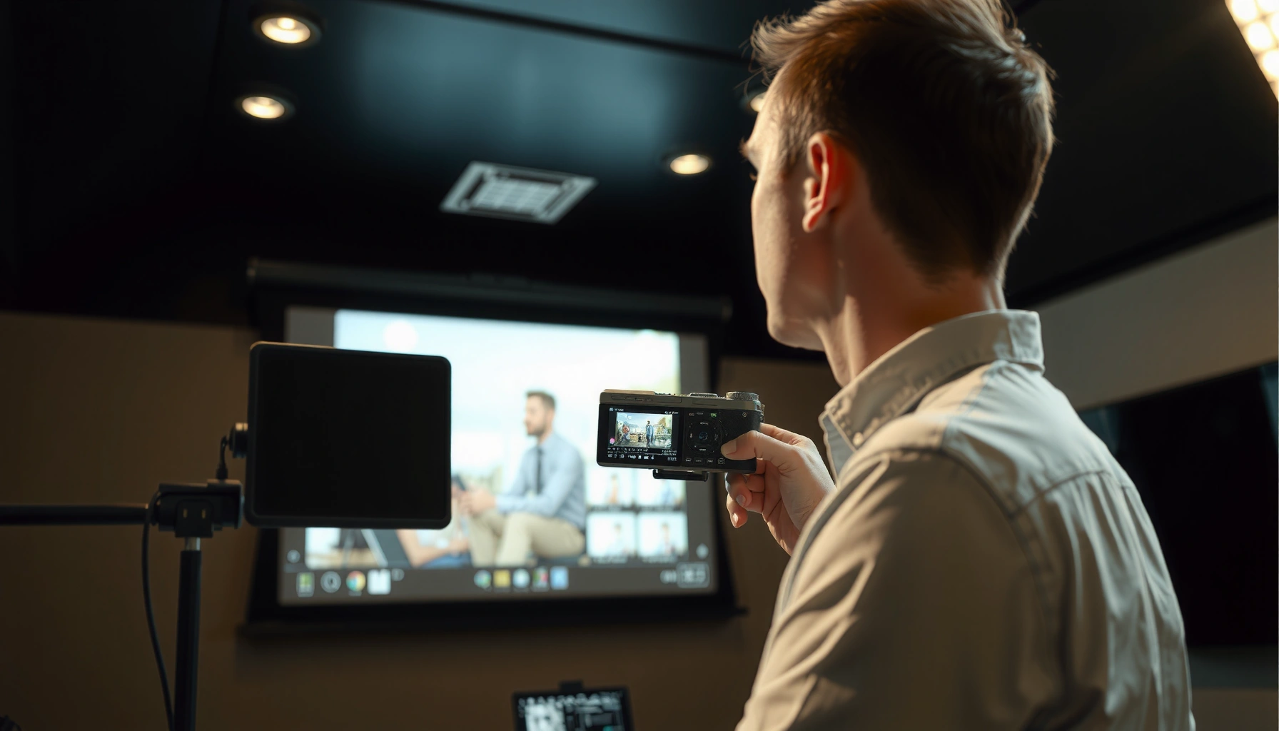 Step-by-step guide on how to calculate projector throw ratio for optimal image projection.
