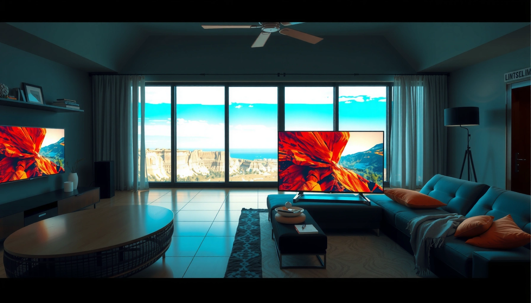 Step-by-step guide on how to calculate the ideal TV size for your room layout.