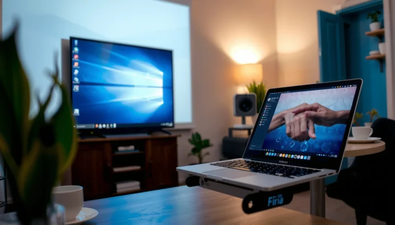 Step-by-step guide on casting a laptop to a projector wirelessly for presentations and streaming.