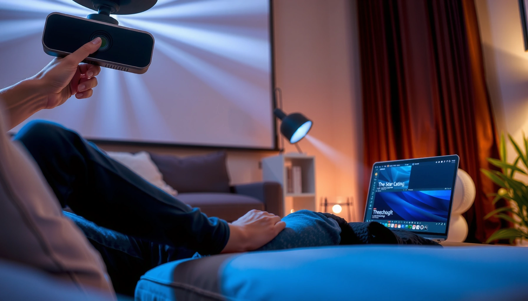 Step-by-step guide on how to cast screen on a projector for presentations and entertainment.