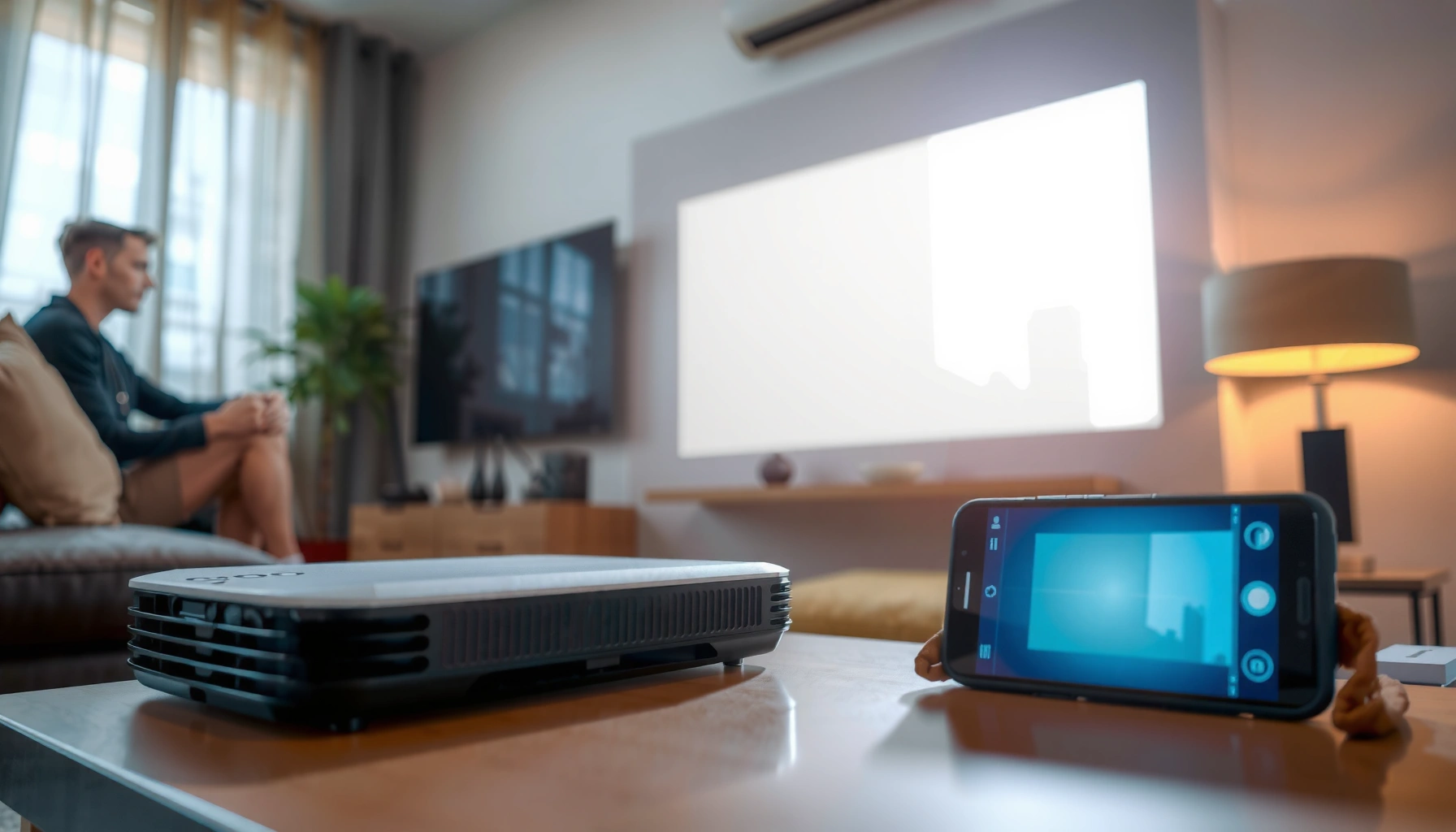 Step-by-step guide on how to cast a phone to a projector for presentations and media sharing.