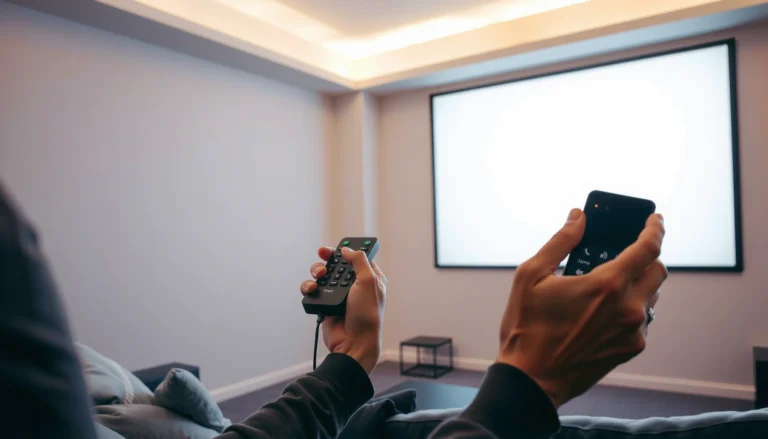 Step-by-step guide on changing projector display settings for optimal viewing experience.