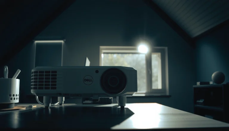 Step-by-step guide on changing the source on a Dell projector without a remote control.