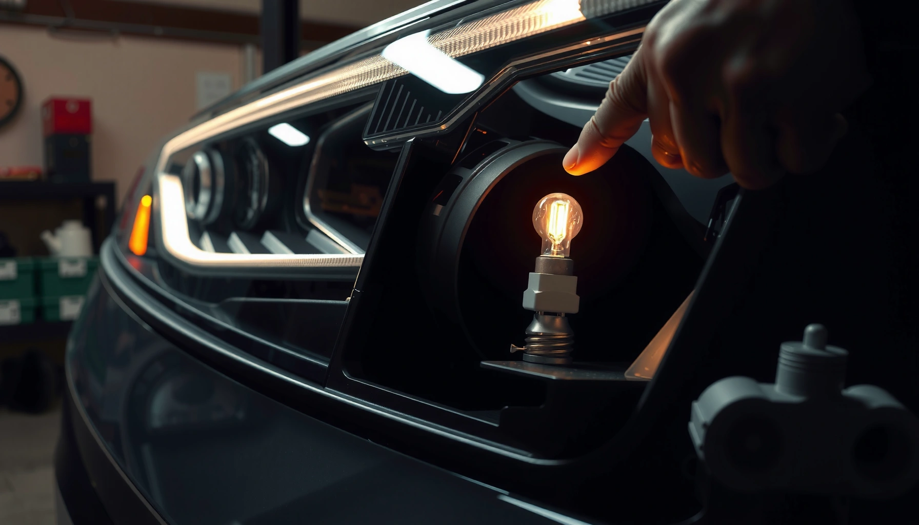 Step-by-step guide on how to change a projector headlight bulb safely and correctly