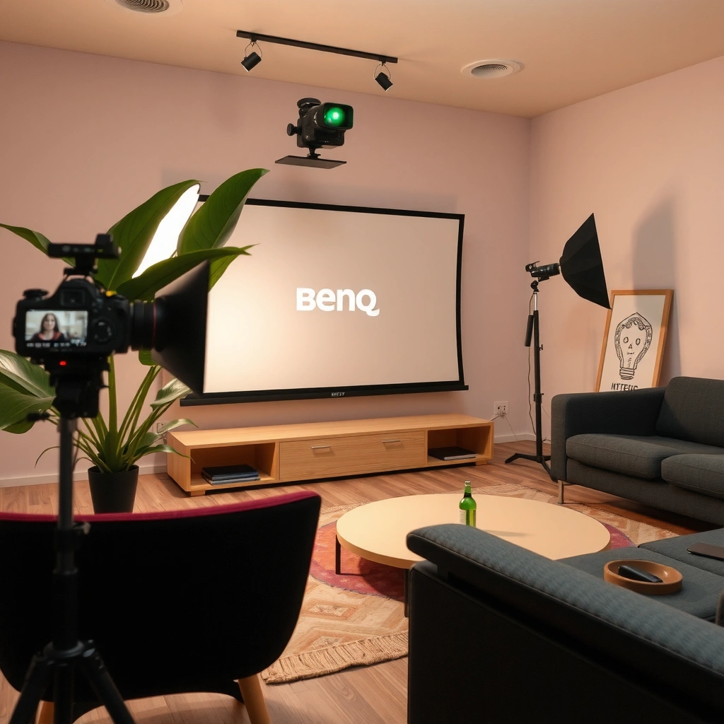 Image showing how to check your BenQ projector model for the correct replacement lamp.