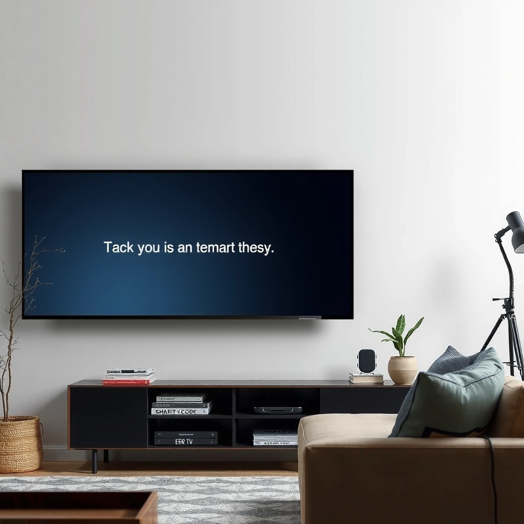 User checking the exact Paramount+ error code on a Smart TV for troubleshooting