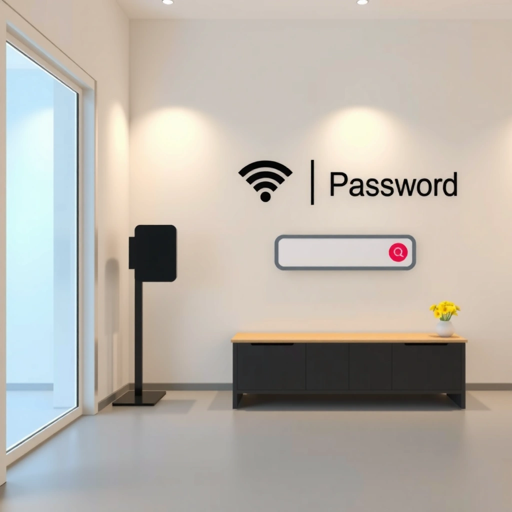 User checking the router admin login page to reset WiFi password quickly