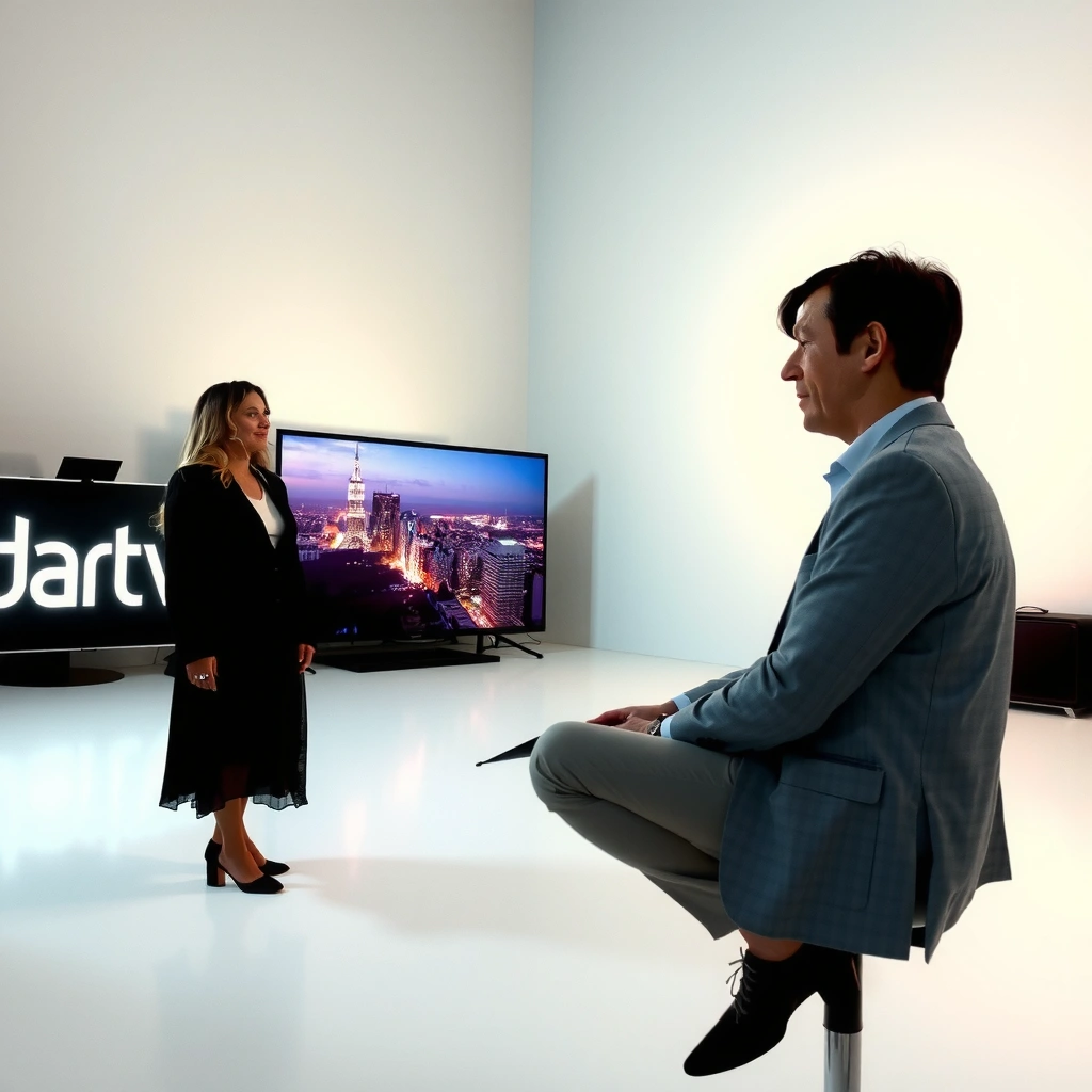 A smart TV displaying compatibility check for Paramount+ app installation.