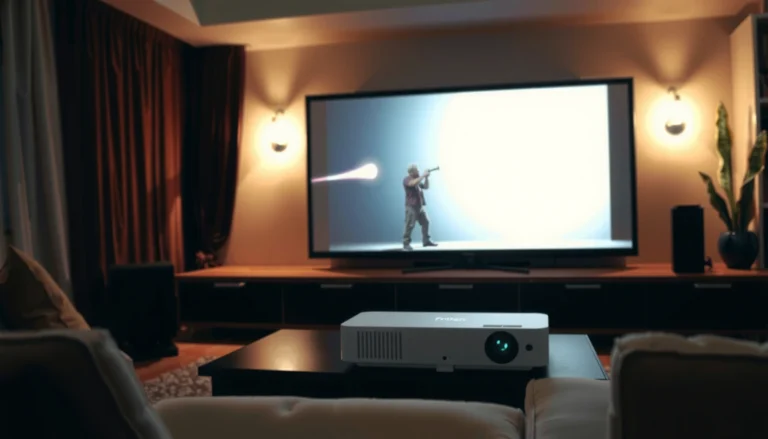 Guide to selecting the best projector for home theater setups with key features and tips.