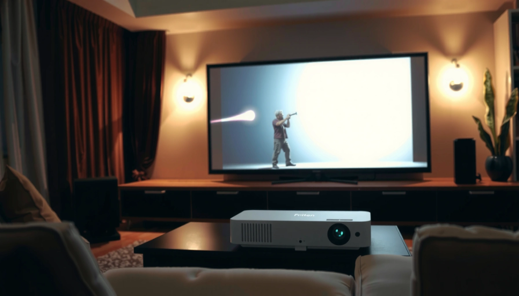 Guide to selecting the best projector for home theater setups with key features and tips.
