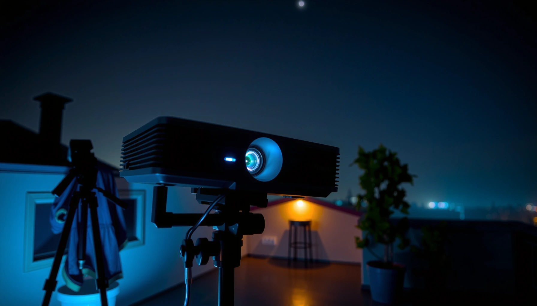 Guide on choosing the best outdoor projector for clear night viewing experiences.