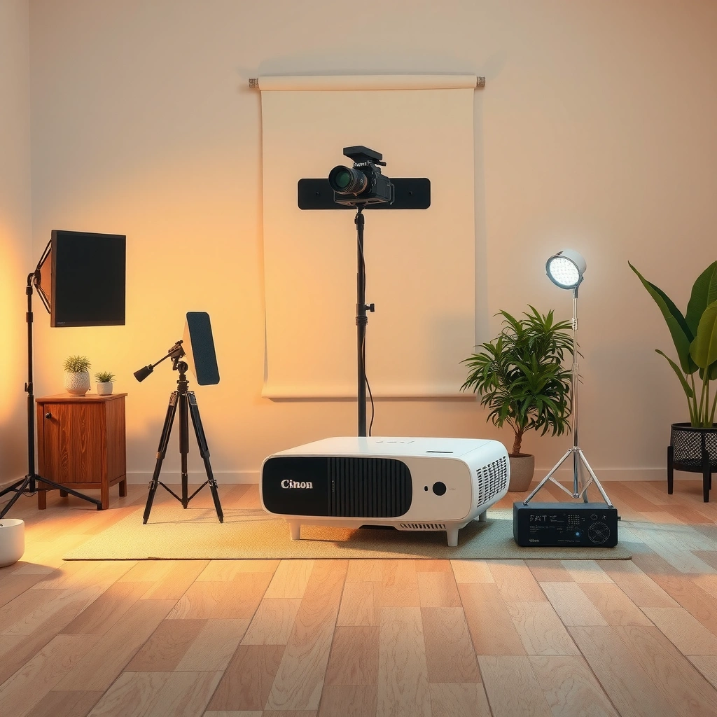 Image illustrating how to choose the right lumen target for projectors in lighted rooms.