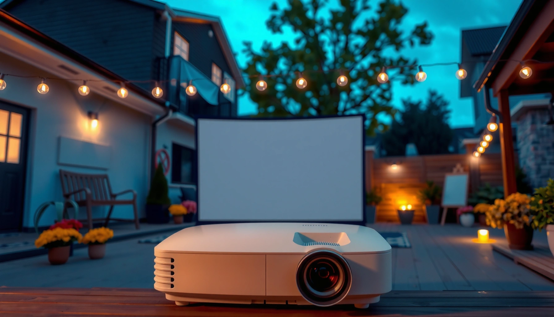 An overview of key factors to consider when selecting an outdoor projector for optimal viewing.