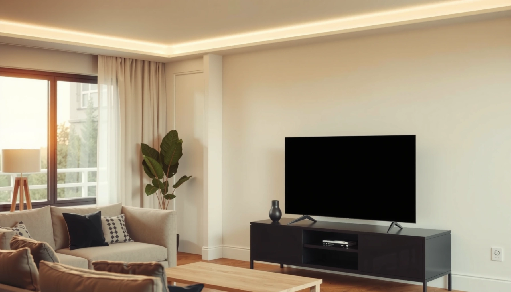 Guide on how to choose the correct TV size for your viewing needs.