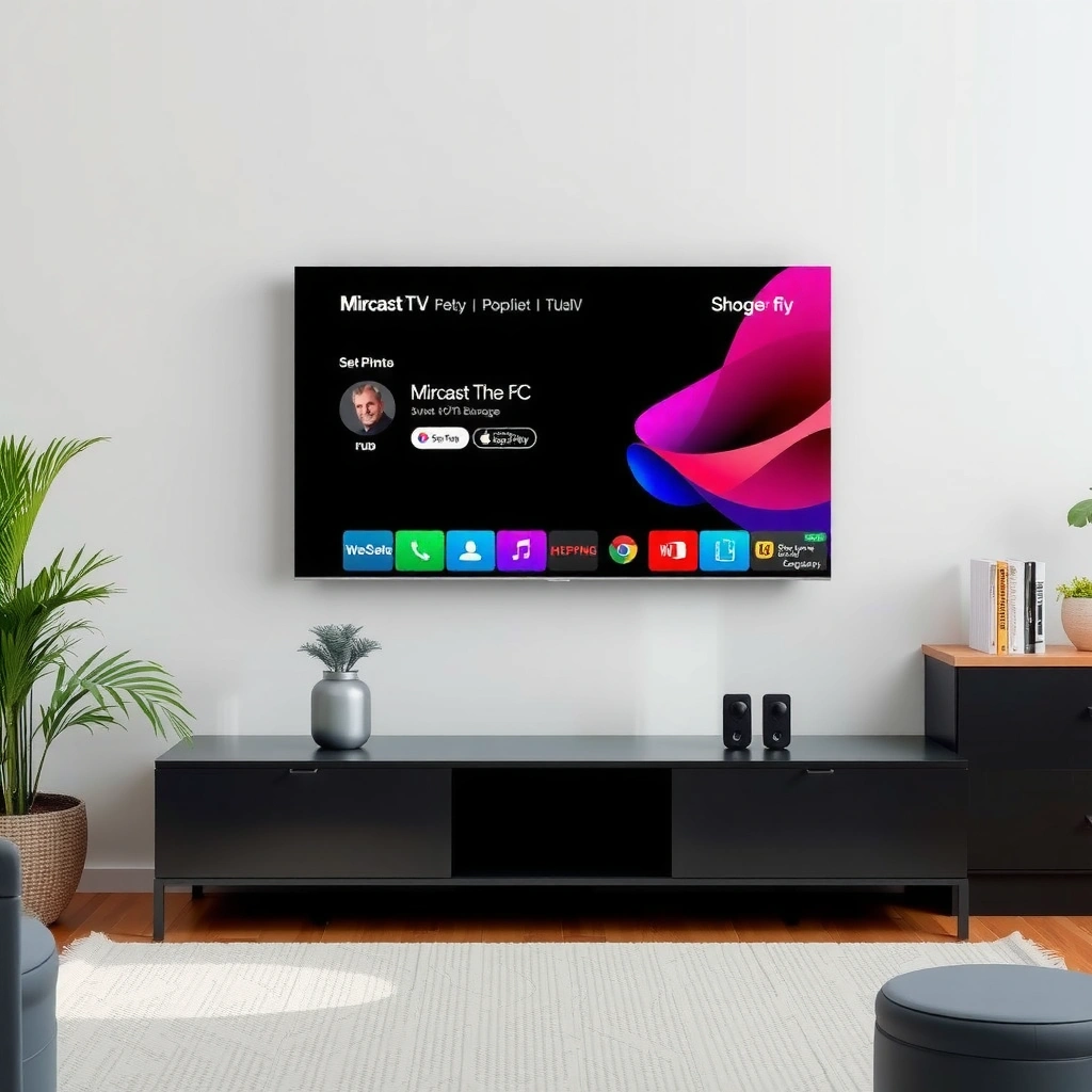 Diagram showing common causes of Smart TV Miracast not working, including network issues and device compatibility.