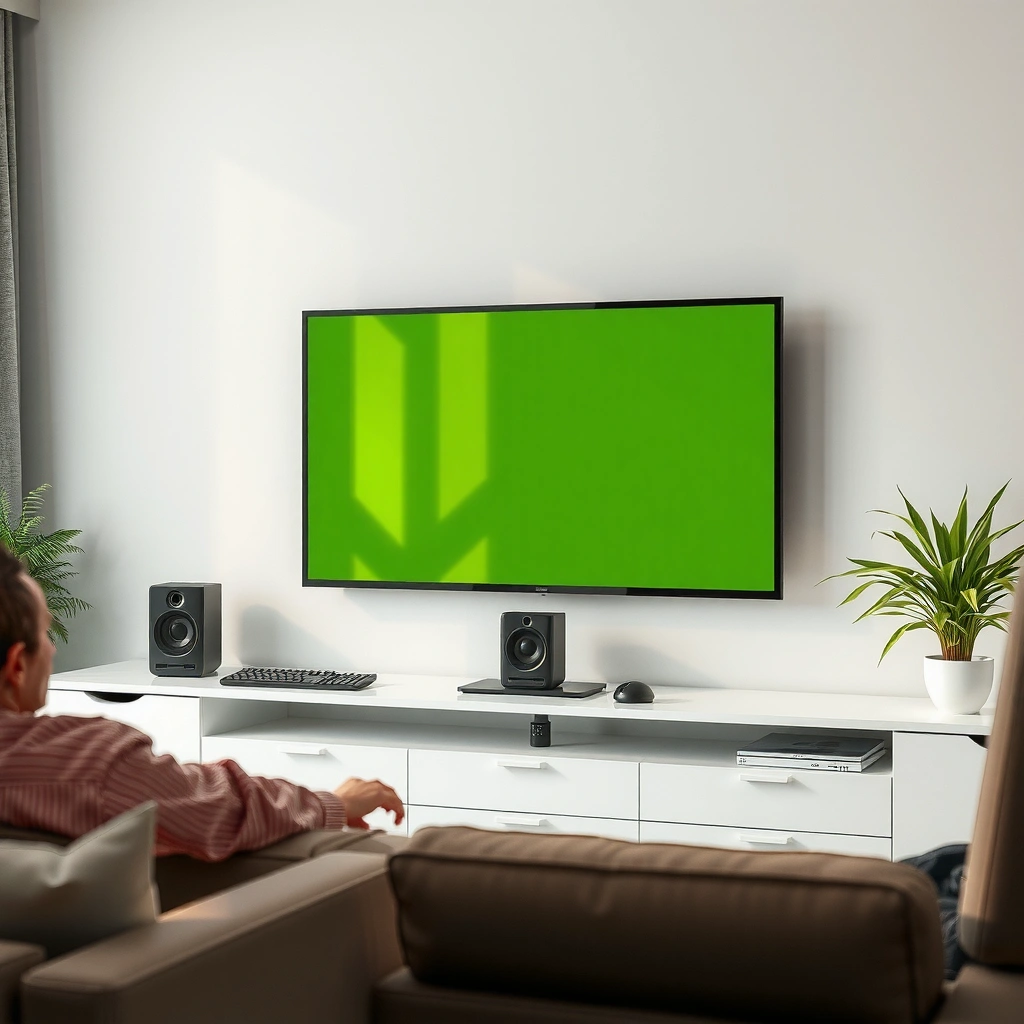 Image illustrating common causes of impact or pressure that can break smart TVs.
