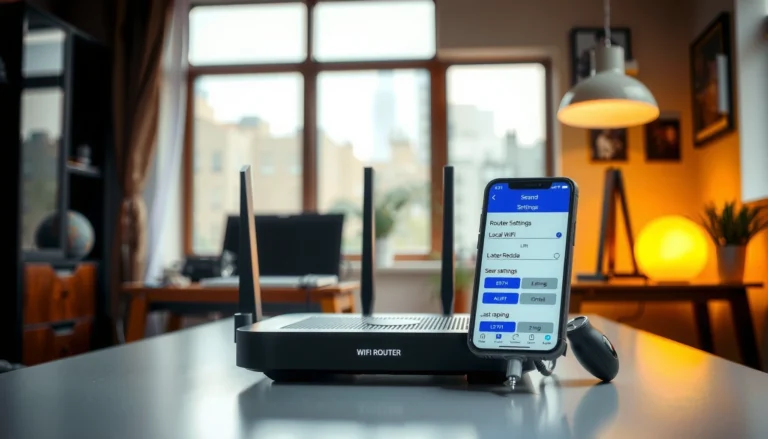 Steps and key settings for configuring a WiFi router effectively.