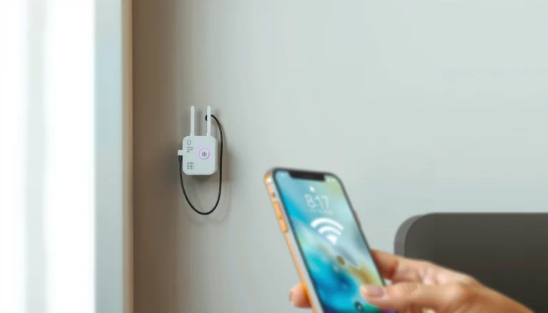 Step-by-step guide on connecting to a WiFi repeater for improved internet coverage.