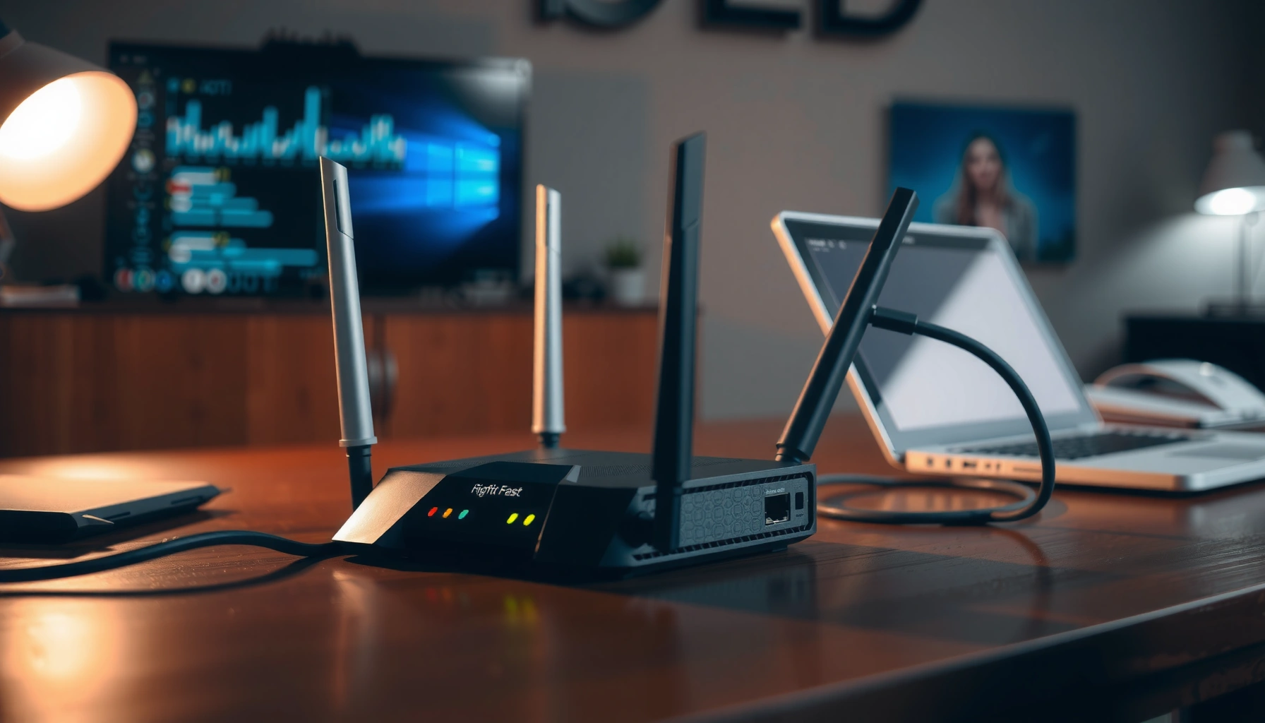 Step-by-step guide on connecting a WiFi router to another router for enhanced network coverage.