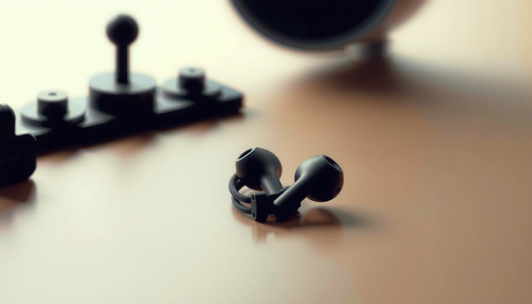 Step-by-step guide on how to wrap earbuds to keep them tangle-free.