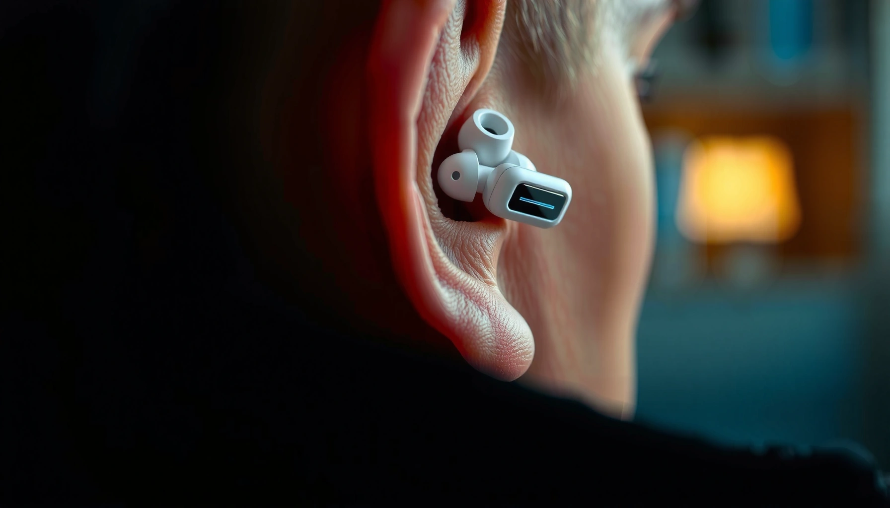 An illustration showing how earbuds can affect ear health and prevention tips.