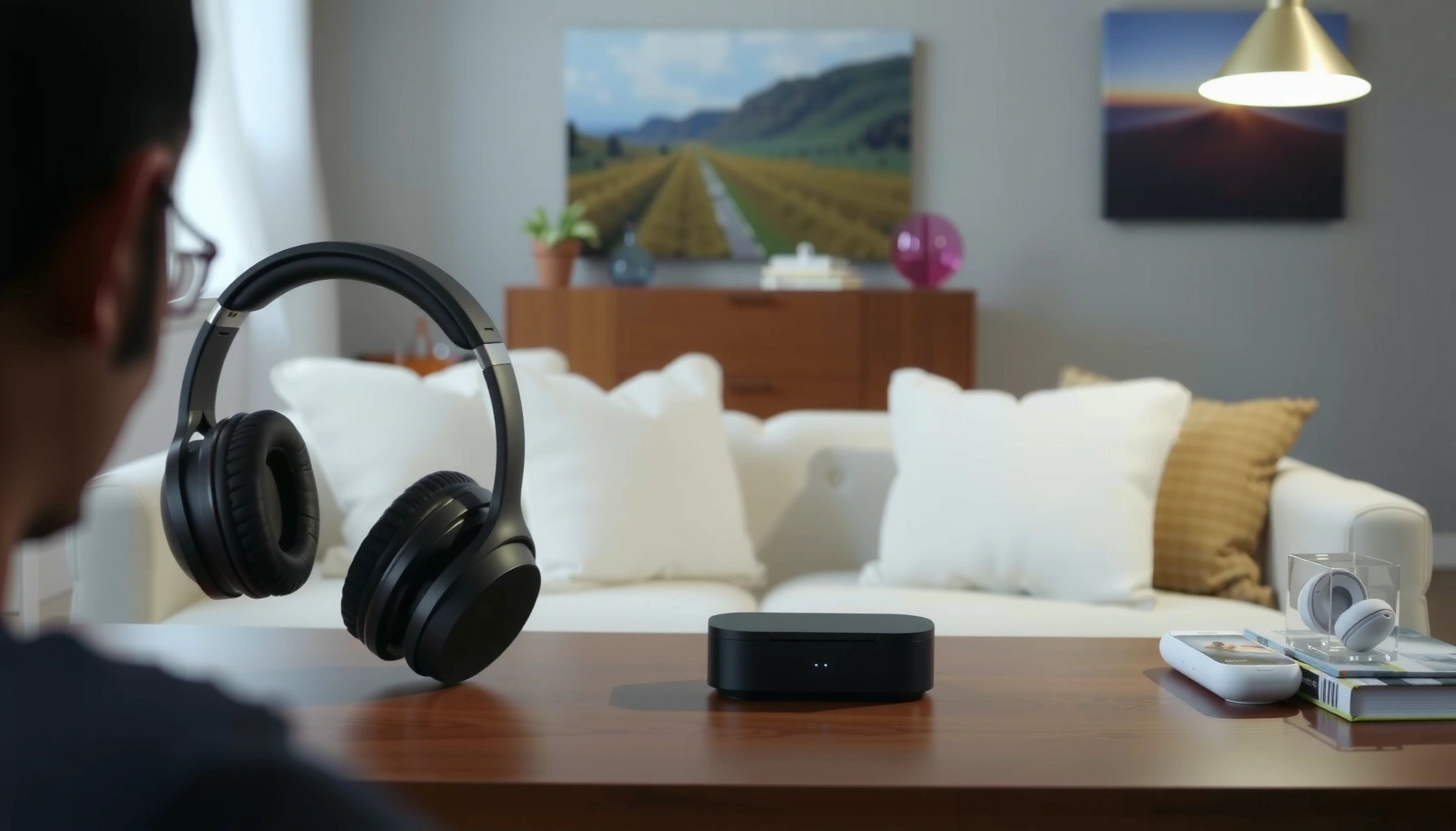 Comparison of earbuds and headphones regarding potential hearing damage