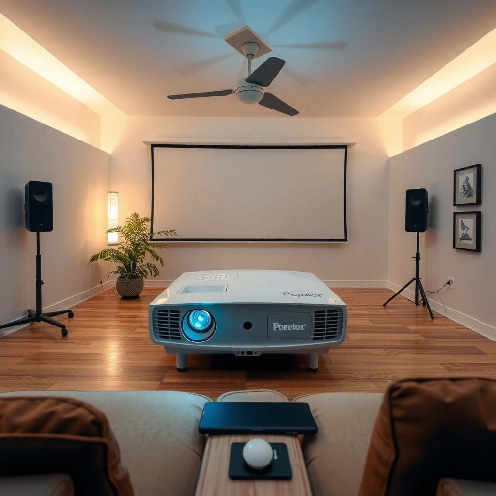A guide on estimating lumens needed for projectors in well-lit rooms.