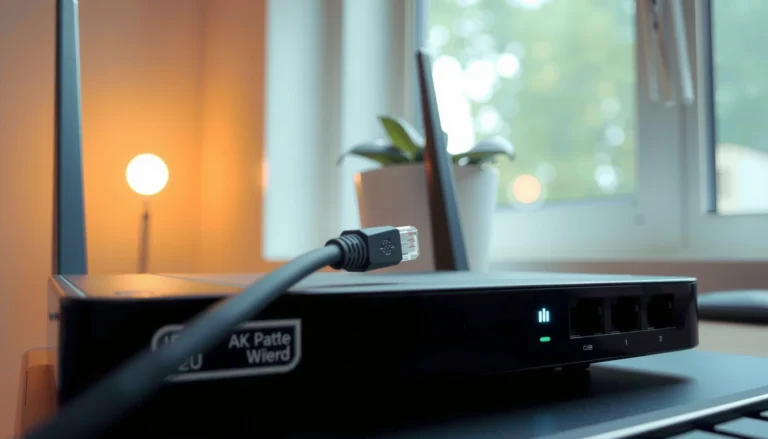 Step-by-step guide on how to connect devices via Ethernet for stable internet.