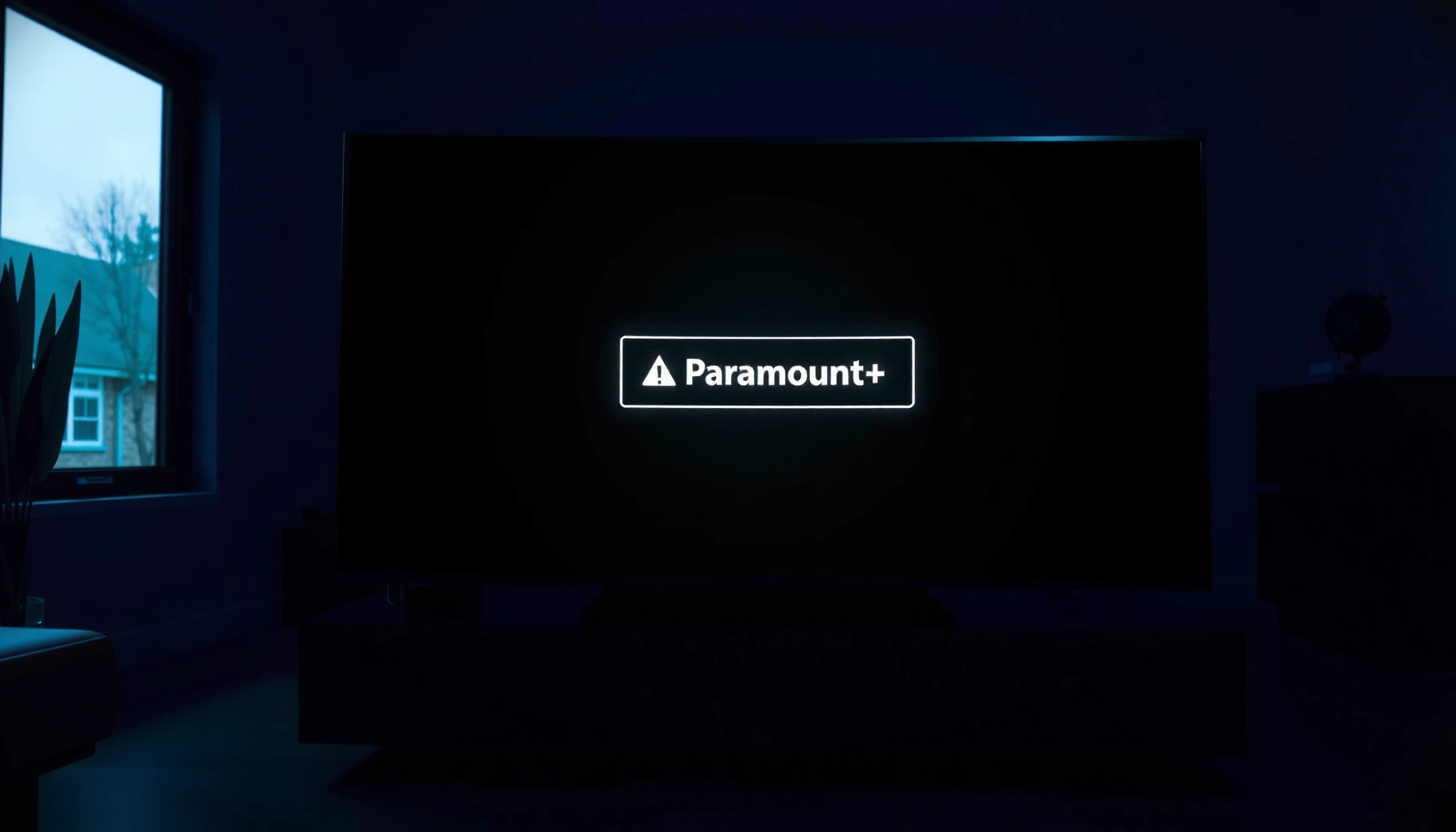 Image showing troubleshooting steps for Paramount+ crashing on Smart TV.
