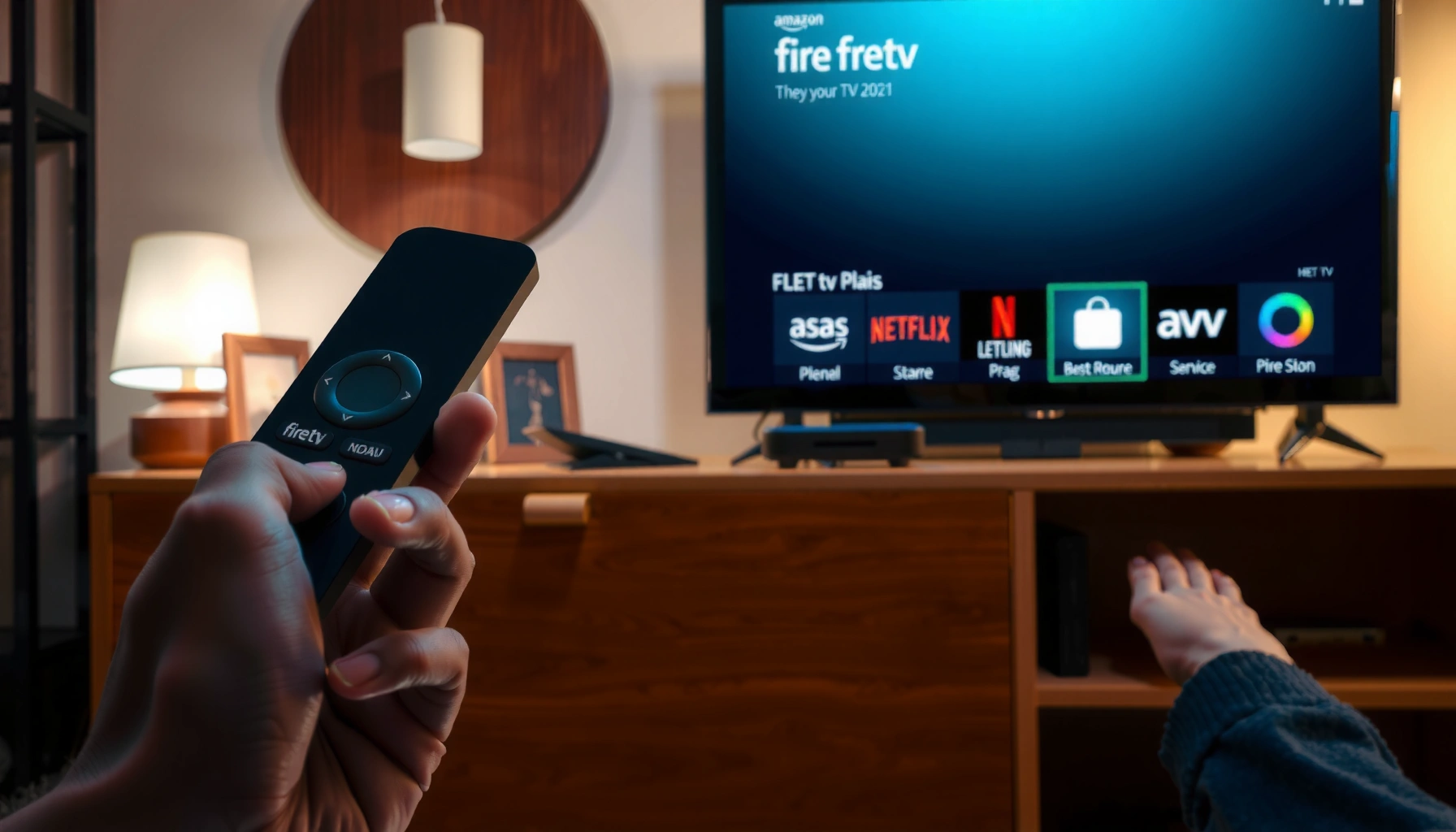 Image showing steps to fix remote pairing issues on Fire TV when it won't connect.