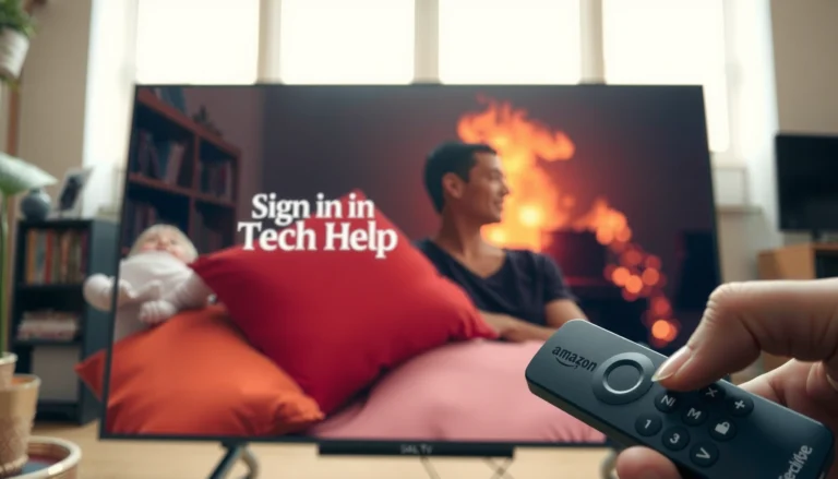 Step-by-step solutions for fixing sign-in errors on Fire TV.