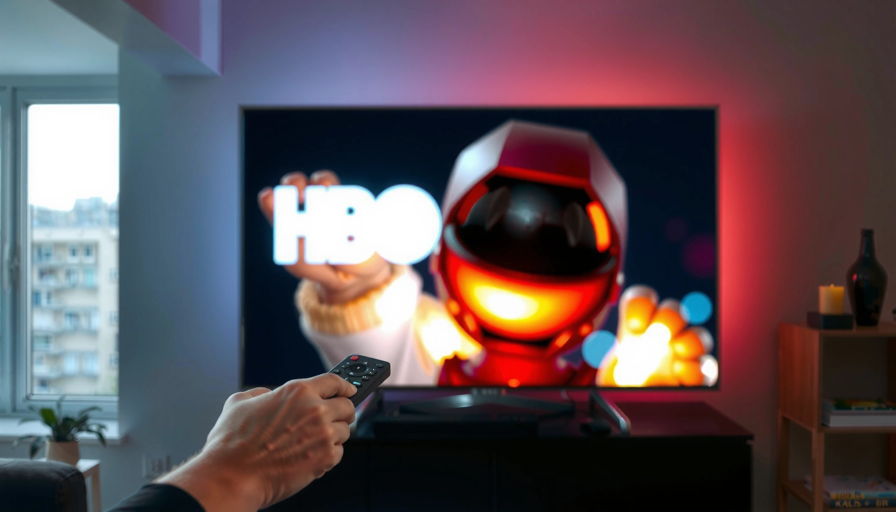 HBO Max error code displayed on a smart TV screen with troubleshooting tips.