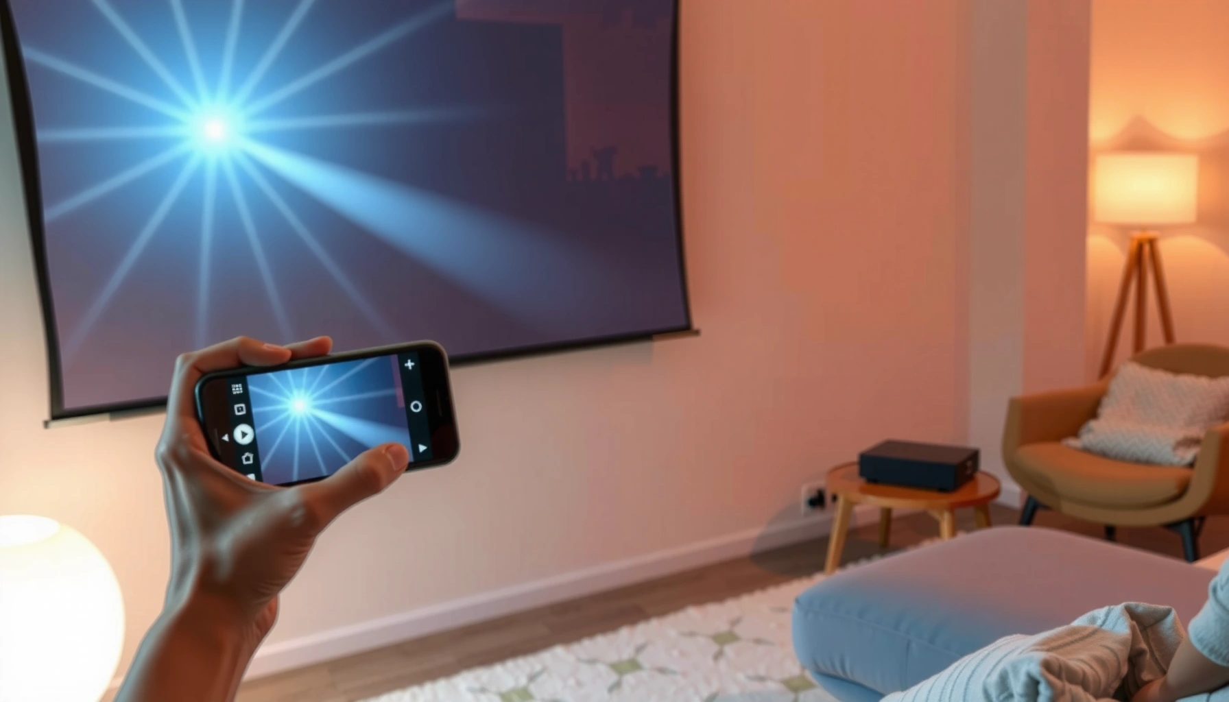 Step-by-step guide on how to cast to a projector for presentations and entertainment.