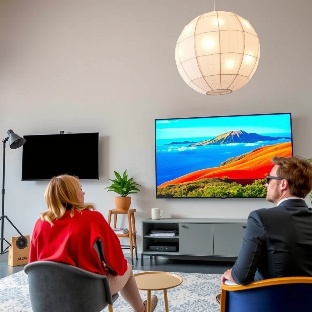 Comparison of LG G5 and Philips OLED+950 TVs highlighting key features and specifications.