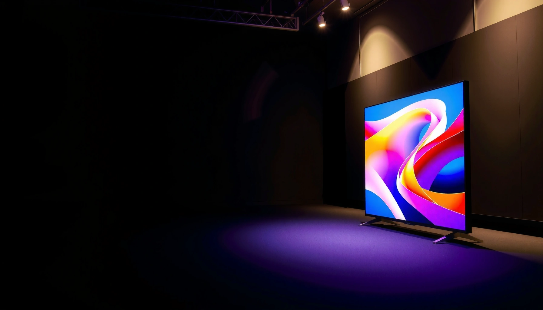 Comparison of LG Micro RGB evo and Sony Bravia 7 II televisions side by side