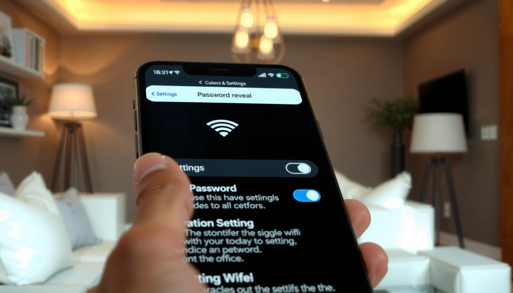 A guide on how to locate WiFi password on various devices including smartphones and computers.