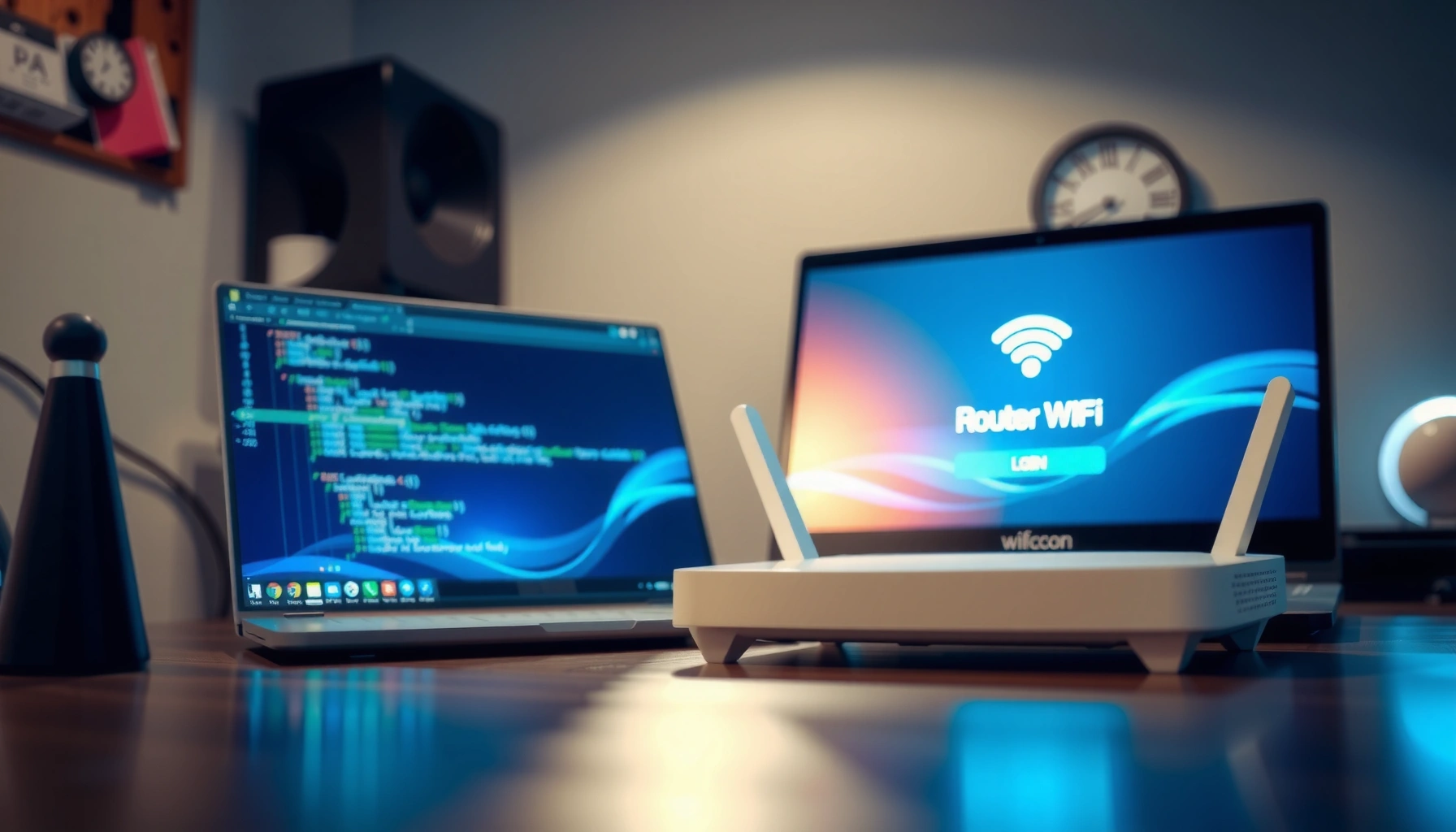 Step-by-step guide on how to log into router settings for network configuration.