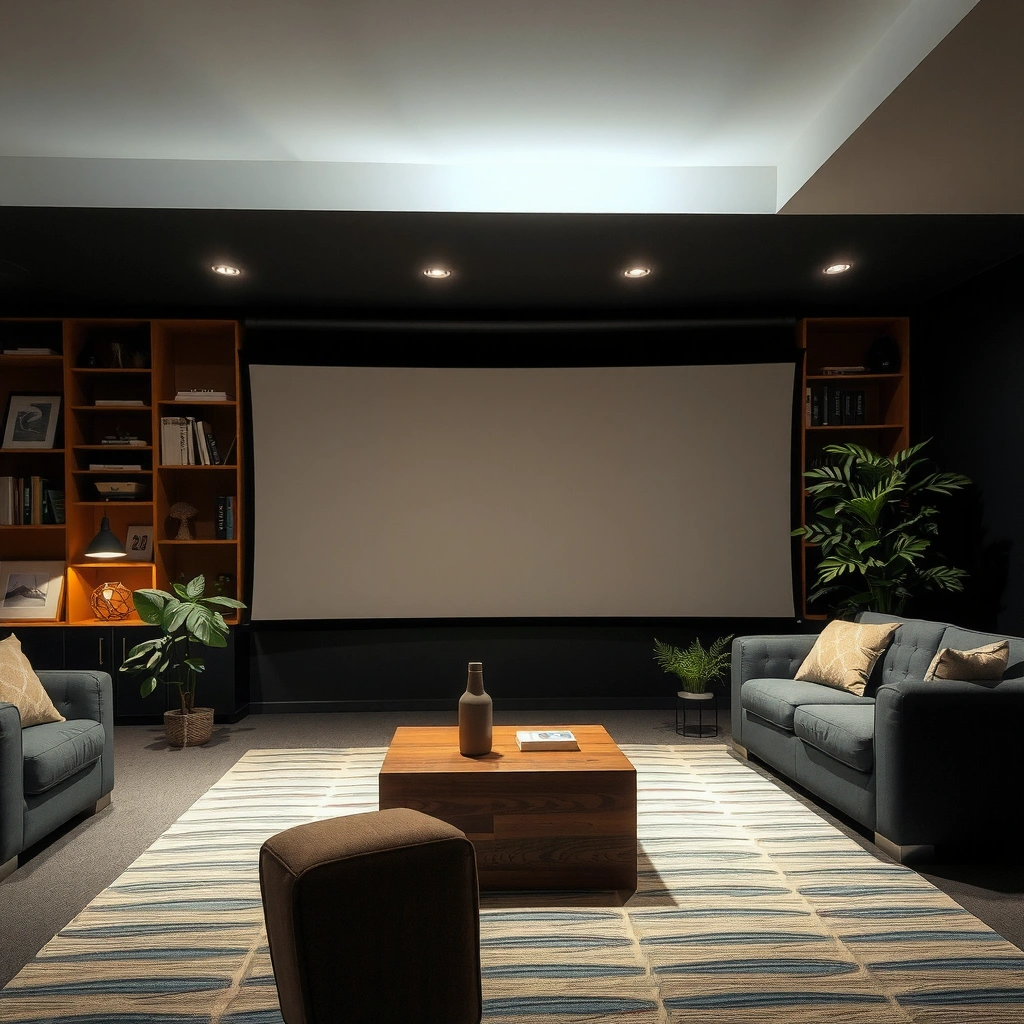 A graphic showing the recommended lumen target for daytime projectors in bright environments.