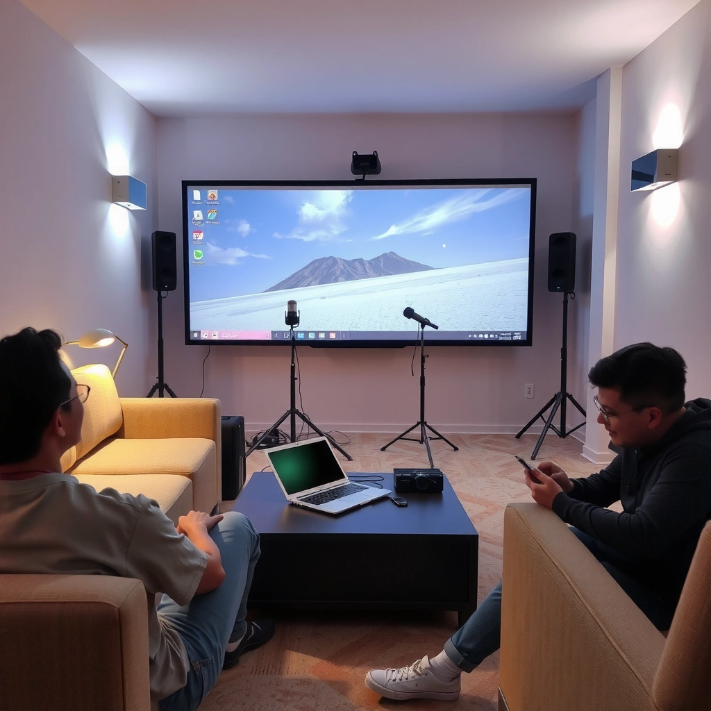 Step 1 for choosing projector lumens based on room's ambient light levels