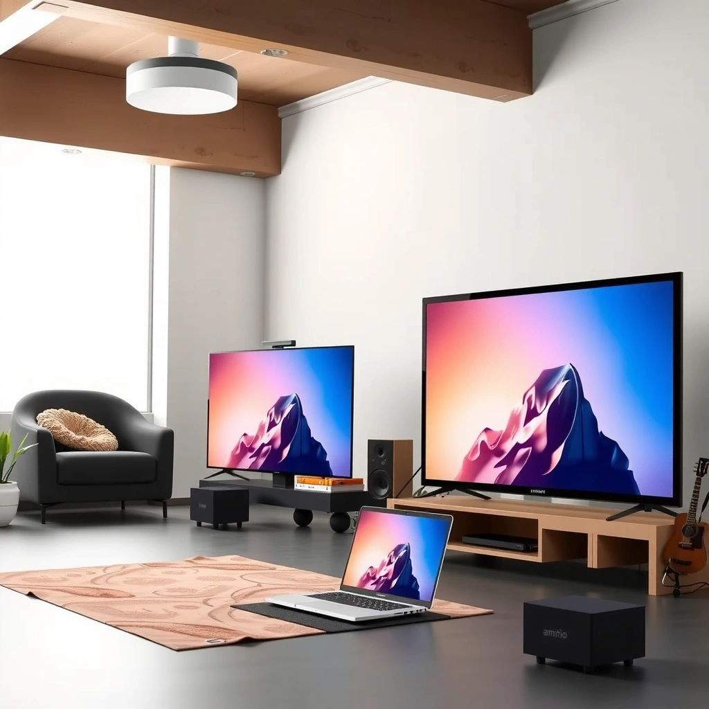 Comparison of mini-LED performance and HDR handling in Samsung QN80F and Amazon Fire TV Omni
